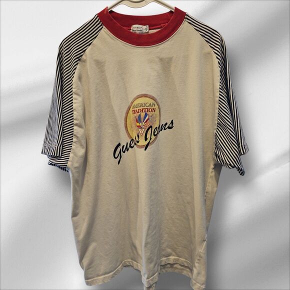 VTG GUESS BY GEORGE MARCIANO MENS XL T-SHIRT - Picture 1 of 7
